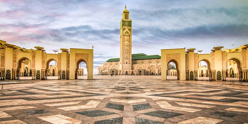 Hassan-II.-Moschee in Casablanca